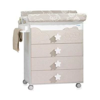 Комод Micuna Dolce Luce пеленальный B-1673 white/sand_0