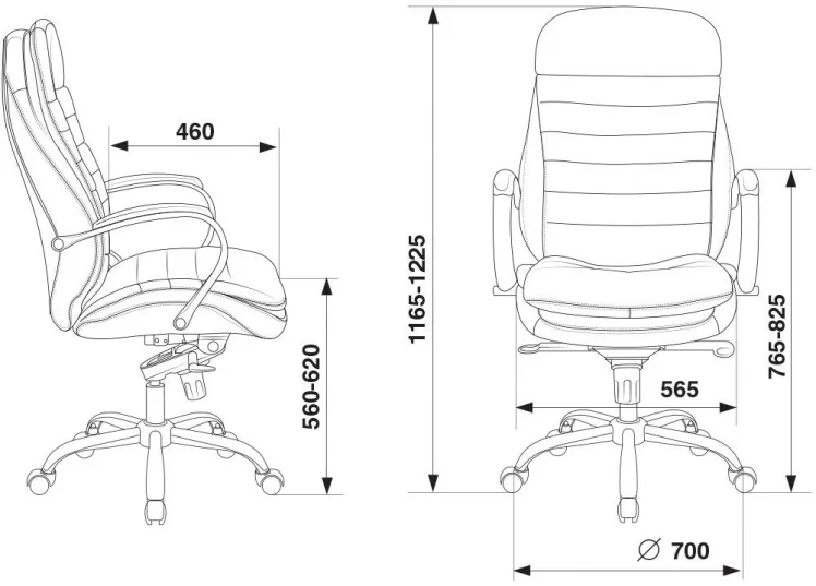 Кресло руководителя Бюрократ T-9950/ONTANO_4