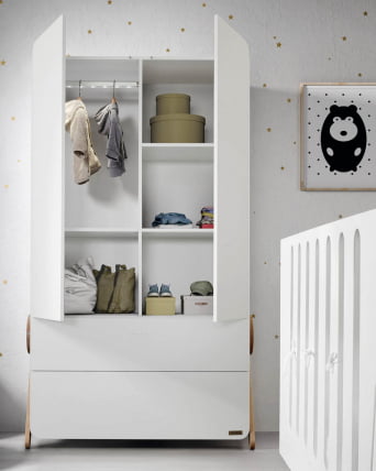 Шкаф Micuna Swing A-1835 White Scandinavian_0