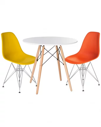 Стол обеденный DOBRIN CHELSEA 80 Белый_3