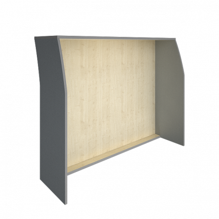 Стойка прямая 1400 Riva А.РС-3 Клен/Металлик_0