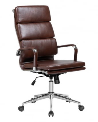 Офисное кресло для руководителей DOBRIN ARNOLD (коричневый)_1