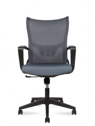 Кресло офисное WAVE LB M3-M(BLACK) Серый_1