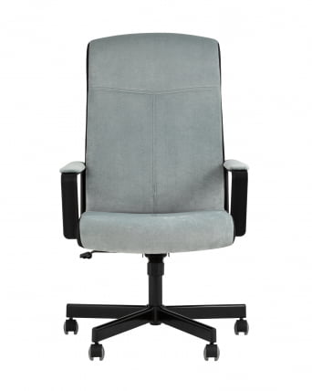 Кресло руководителя TopChairs ST-DOMINGO Серо-голубой_2