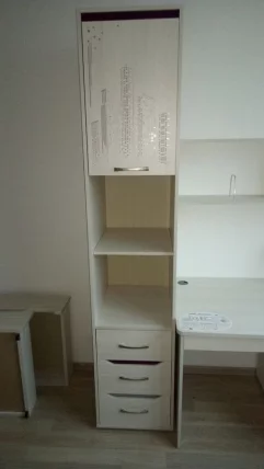 Стеллаж (левый/правый) Мегаполис 55.04 Сосна Астрид_12