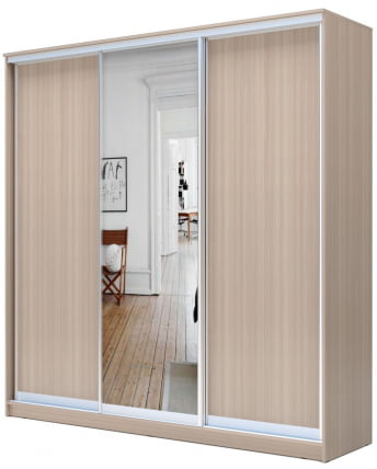 Шкаф-купе Хит-24-20-151 Ясень шимо светлый_0