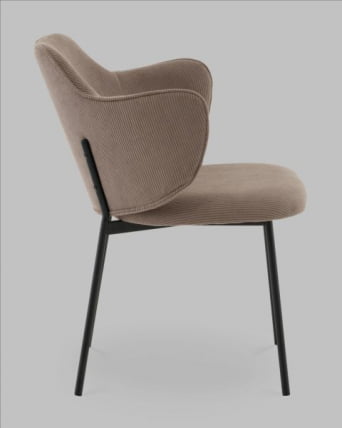 Стул Джиннет велюр капучино_2