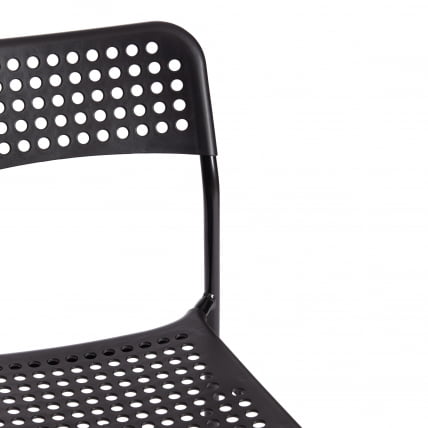 Стул ADDE (mod. C-049) металл/пластик, 39 х 49 х 78 см, Black (черный)_8