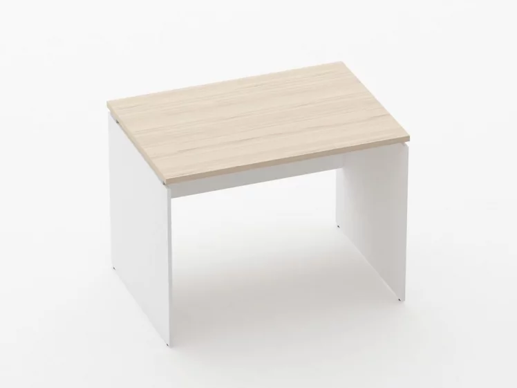 Стол прямой Deka ЛДСП каркас 75.07.10 Туя/Белый_0