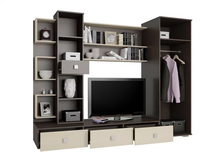 Гостиная Верона Венге Дуб_1