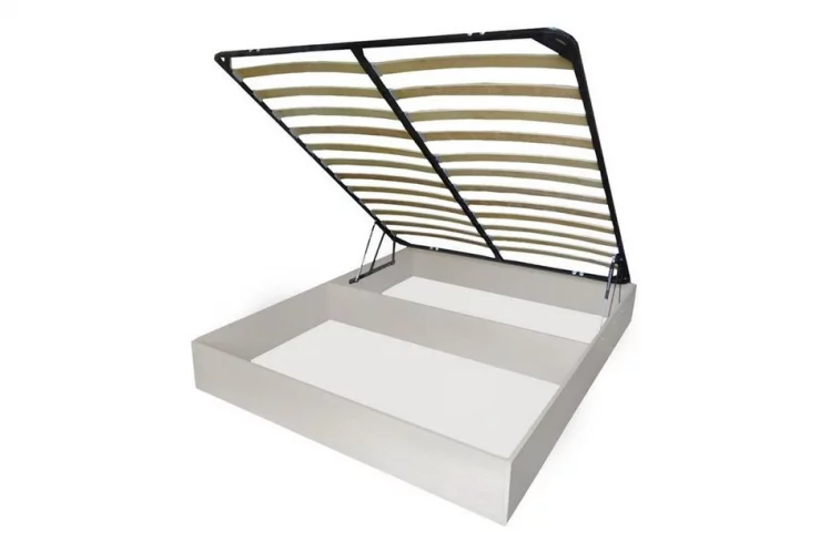 Кровать с подъемным механизмом Сиеста 1800 ПМ Альба бежевый_1