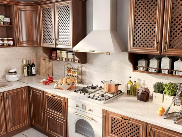 Тумба кухонная 500 Кантри ЛД 235.044.000 Ноче Таволато_1