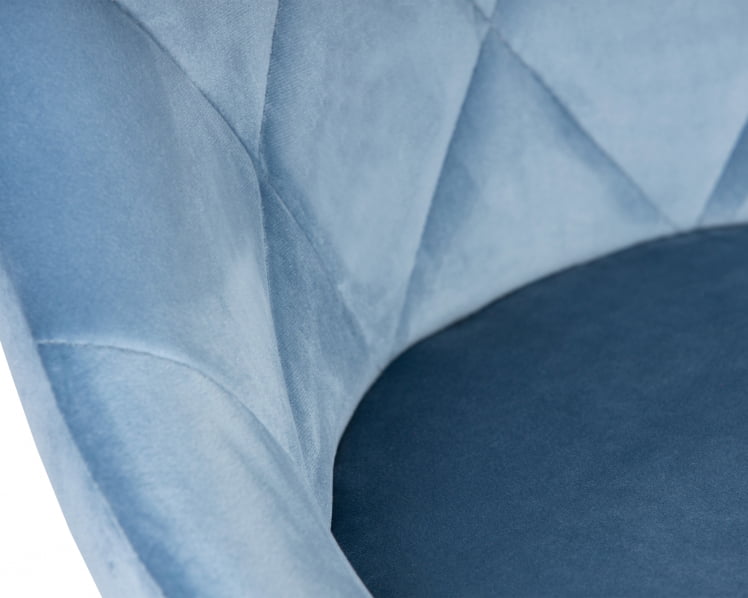 Стул барный DOBRIN LOGAN BLACK Ппудрово-голубой велюр MJ9-74_7