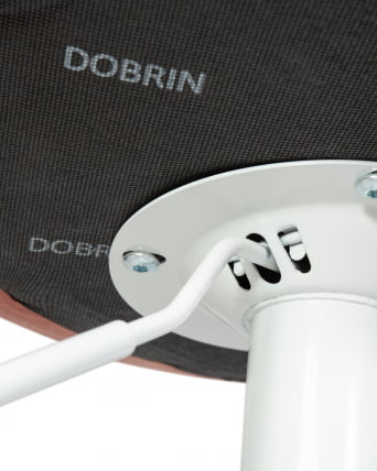 Стул барный DOBRIN TAILOR WHITE (пудрово-розовый велюр (MJ9-32)) 2 шт_8