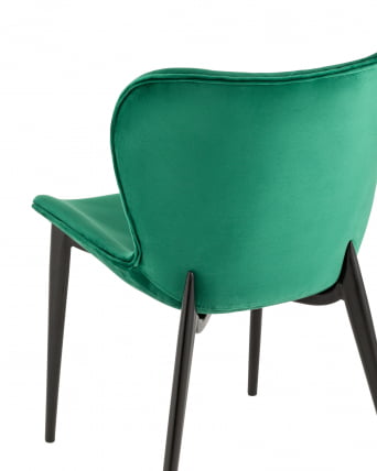 Стул Гамми велюр Зеленый_6