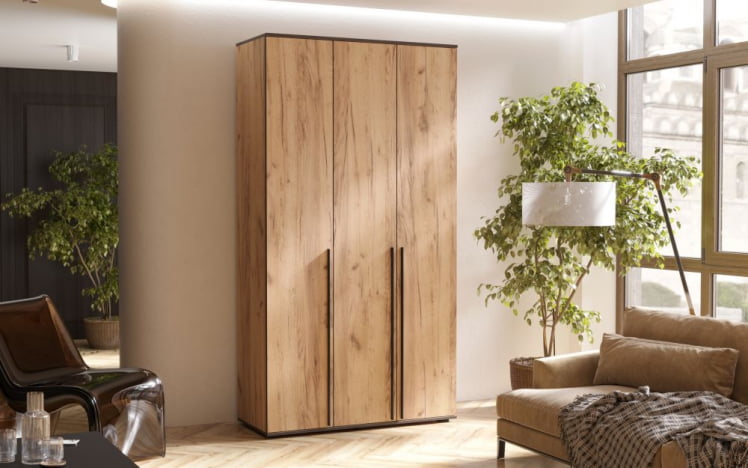 Шкаф Норд 3-х ств. Дуб крафт_1