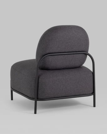 Кресло Стоун 1 рогожка Темно-серый_7