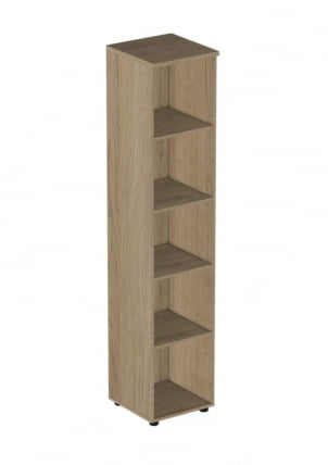 Шкаф для документов узкий Р.П-1 Крафт золотой_0