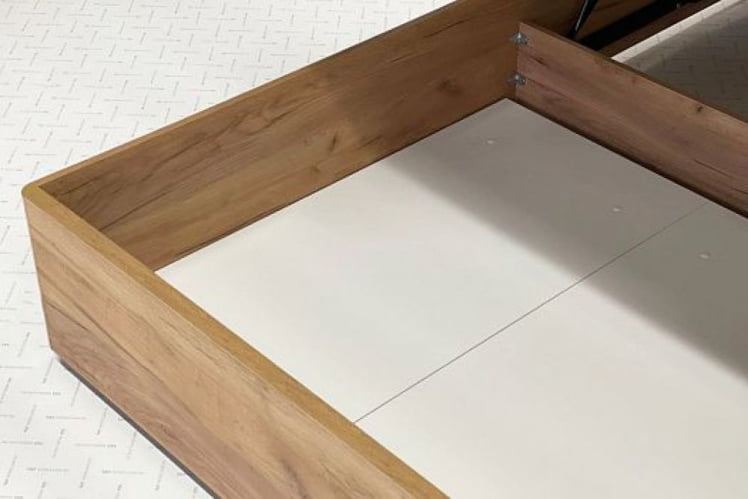 Кровать с подъемным механизмом 160х200 см Адам MSA-06 дуб крафт золотой/грей алькантара (велюр)_9