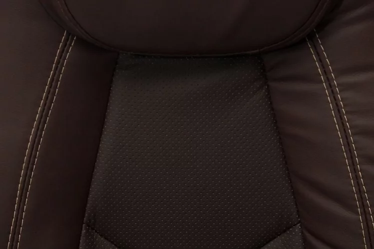 Кресло руководителя BOSS хром Коричневый 36-36_4