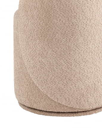 Пуф Loreen вращающийся букле Капучино_5