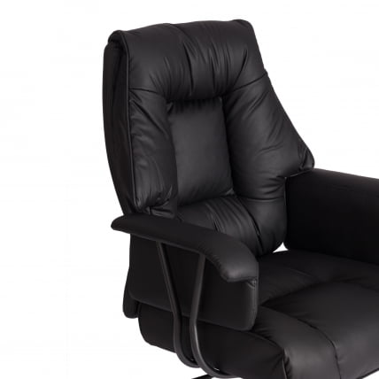 Кресло руководителя BROOKLYN кожзам, черный_7