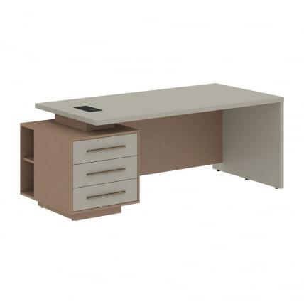 Стол руководителя левый VELION VCT 2090 L Аметист Кобра_0