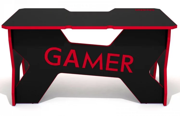 Стол геймерский Generic Comfort Gamer2/N/R Красный Черный_1