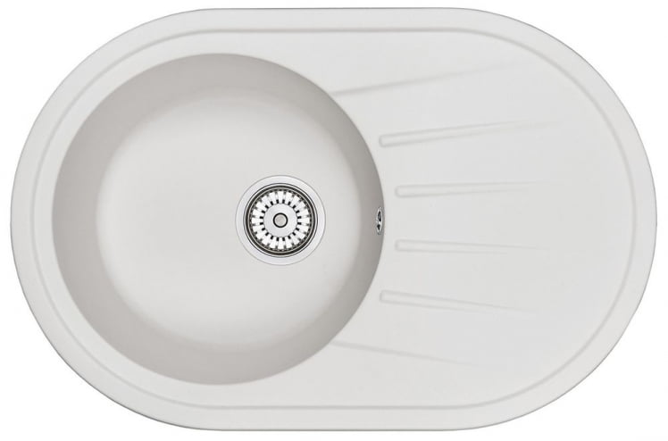Кухонная мойка STANDART 7601 Белый_0