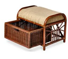 Пуф с 1 выдвижным ящиком 12/20 орех матовый_1