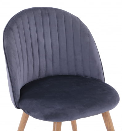 Стул Лион Страйпс Серый_5