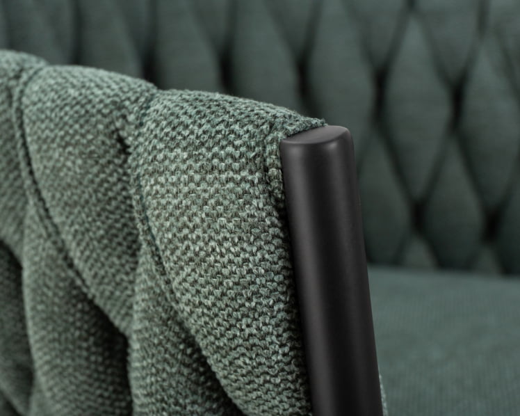 Стул барный DOBRIN LEON Зеленая ткань LAR 275-23_7