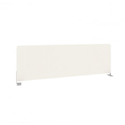 Экран тканевый боковой L1200мм Metal System Б.ТЭКР-120 Белый/Серый_0