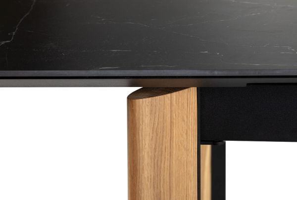 Стол раздвижной Combi Ceramic 120-150 Automatic Natur/Dark marble_2