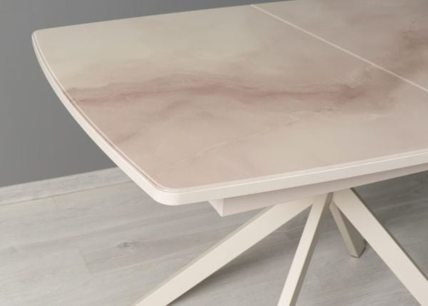 Обеденный стол Орфей 46 (04) Мрамор бежевый_3