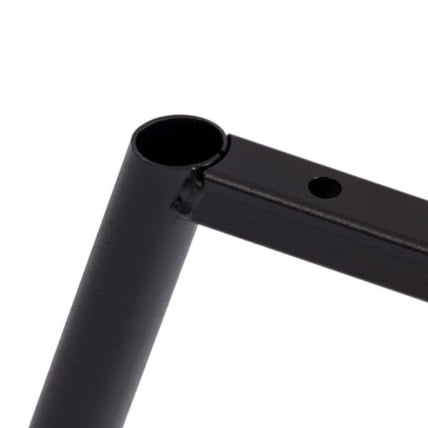 Стул обеденный La Rousse (2 шт. в упаковке) NEW, ткань рогожка, темно-серый, F68, 45х55х93 см_3