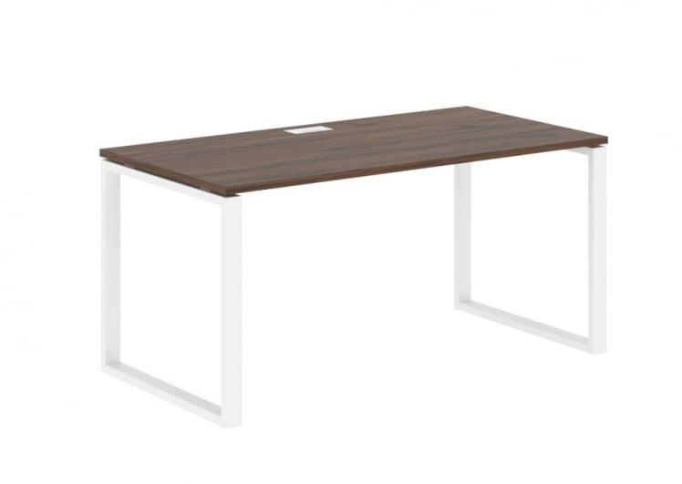 Стол письменный EDIS EQST 1580 Дуб Денвер темный Белый_0