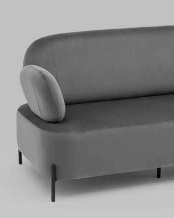 Диван Кэнди велюр Серый_7