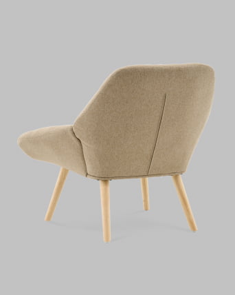 Кресло Олби Квадро бежевый_5