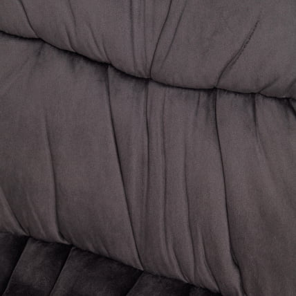 Стул FURLA (mod. 4816) металл/вельвет, 89х56х44см, серый_7