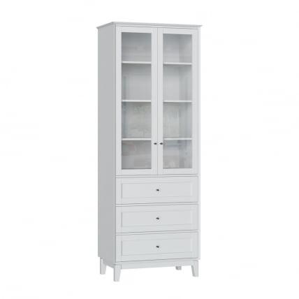 Шкаф комбинированный 800 Аликанте ЛД 415.070.000 Белый_0