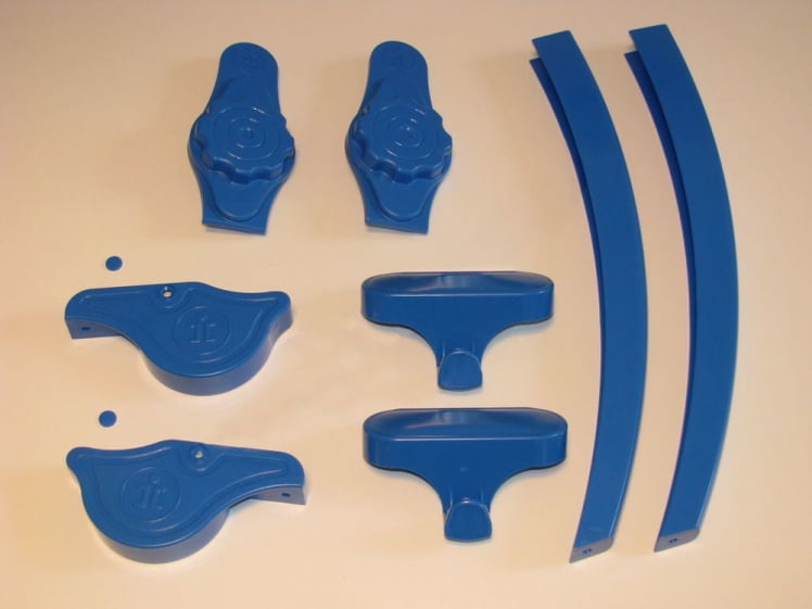 Комплект цветного пластика к парте Element 3/80-40 Синий_0