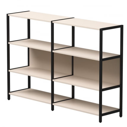 Набор стеллажных систем Everprof EVO №1 Кашемир Черный_0