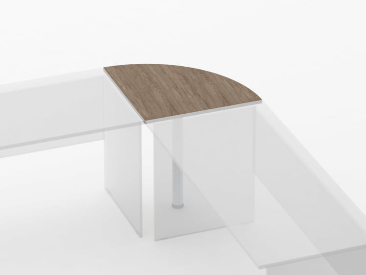 Приставка угловая Twin 13.10 Дуб Верцаска_1