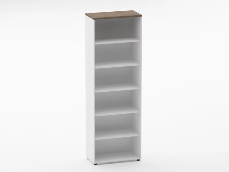 Шкаф 5 широкий открытый Deka 10.23.101 Дуб Верцаска/Белый_0