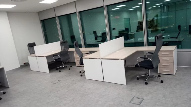 Кресло руководителя Бюрократ KB-9N/DG/TW-12 Серый TW-01 TW-11_14