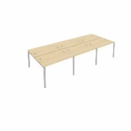 Рабочая станция на 6 раб.места Metal System Б.СМ-6.2 Акация/Серый_0