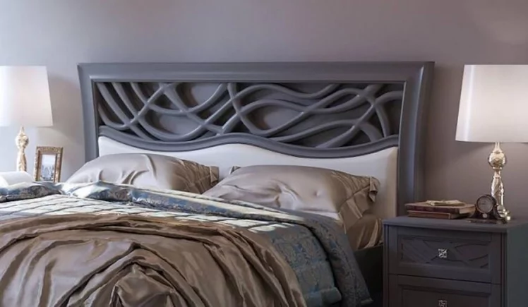 Комплект мебели для спальни Джулия №1 Оникс серый_2