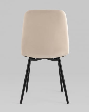 Стул Oliver велюр Бежевый_3