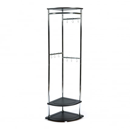 Вешалка гардеробная CALEDONIA МДФ/металл, 51*51*189 см, Венге_0